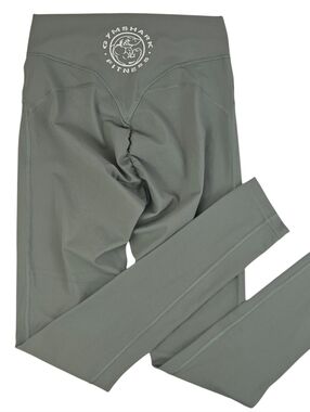 Gymshark Legacy Leggings Small Sage Green High Waisted Scrunch Butt Seamless